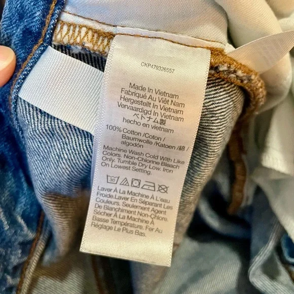 Madewell Curvy Low-Slung Straight Jeans in Palmina wash - Picture 8 of 11